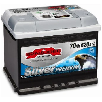 Auto akumulators 12 V / 70 AH / 620 A EN SZNAJDER 