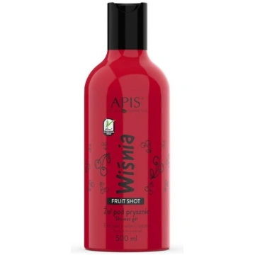 Dušas želeja Apis Fruit Shot Cherry, 500 ml