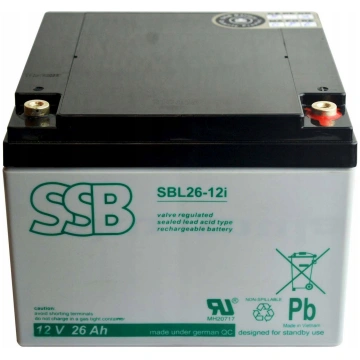 SSB Akumuliatorius (AGM) SBL (26Ah, 12V, F13 M5, V