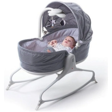 Bērnu gultiņa Tiny Love Rocker Napper ar jumtu, pe