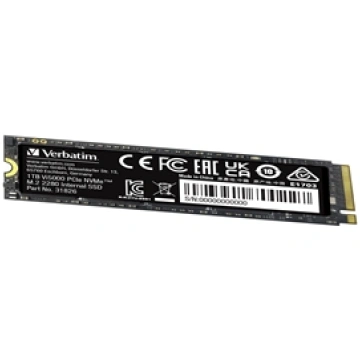 Verbatim Vi5000 PCIe NVMe M.2 SSD 1TB 31826