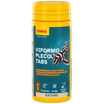 Barība tabletēs samiem - Sera Viformo Pleco Tabs 5