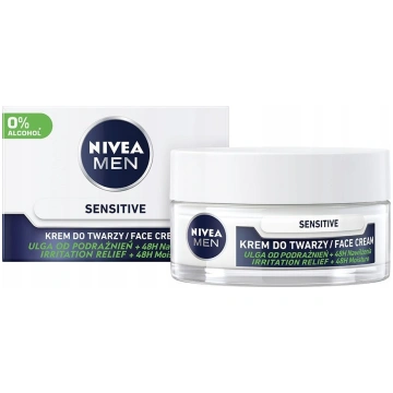 Krēms Sejas Nivea Men Sensitive Mitrinošs