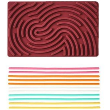 Sensory Activity Board English Letter Silicone Fid