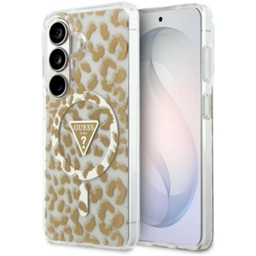 GUESS Case Guess IML Leopard Print Triangle MagSaf