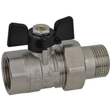 Lodveida ventīlis ar izjaucamo savienojumu, 1/2"",