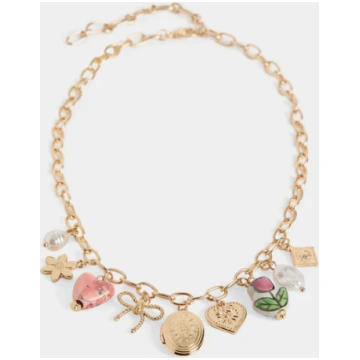 Coco & Carmen Charming Blossom Locket Necklace Coc