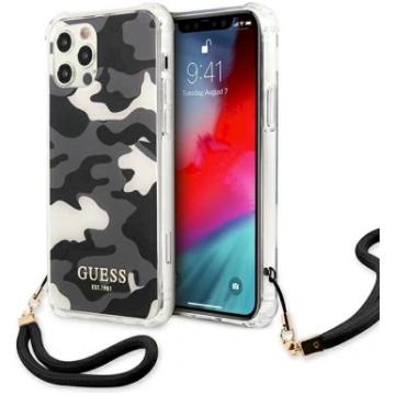 Guess GUHCP12MKSARBK Camo Collection Aizsargapvalk
