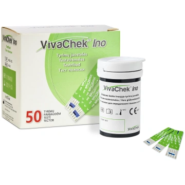 VivaChek Ino teststrēmeles N50 VIVACHECK