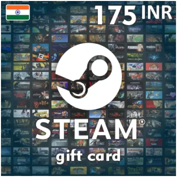 Steam Wallet dāvanu karte 175 INR - Steam atslēga 