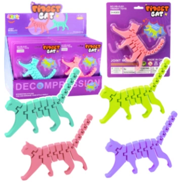 Cat Puzzle Fidget 3D Puzzle Flexible Bendable Mix 