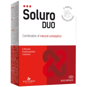 SOLURO Duo kapsulas, 30 gab