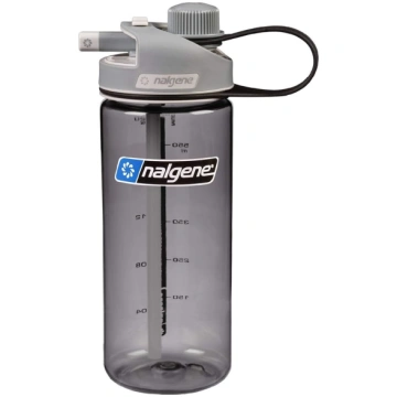 Nalgene Multi Drink Sustain ūdens pudeles, pelēkas