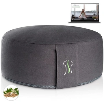 BACKLAXX ® jogas spilvens, meditācijas spilvens XL