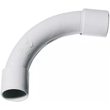 CAURULES SAVIENOJUMS līkums 90gr 40mm pelēks