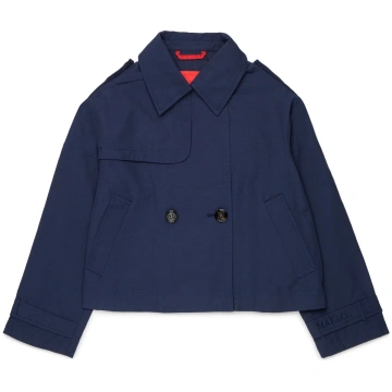 Double-breasted jacket with logo MAX&Co
