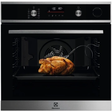 Electrolux EOC6H76X cepeškrāsns - metāls/ melns, t