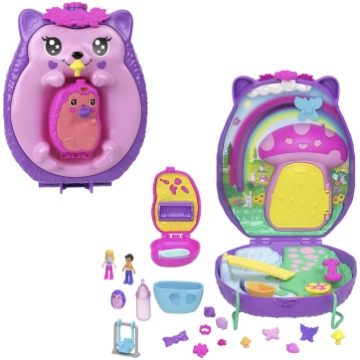 Figūriņu komplekts, ezis Mattel Polly Pocket Mom &