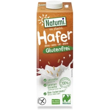 Auzu piens bez glutēna BIO 1L Natumi