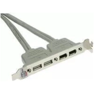 FireWire kabelis InLine 33390A 0.40 m Pelēks