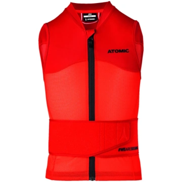 ATOMIC bruņa veste Live Shield JR red