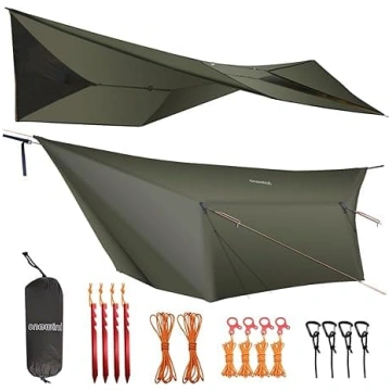 onewind Hammock Tarp Daudzpusīgs kempinga lietus F