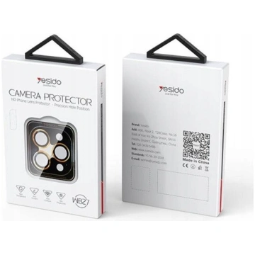 Yesido yesido Lens Protector WB27 iPhone 16 Pro BL