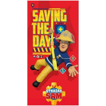 Bērnu dvielis Fireman Sam, 70x140 cm