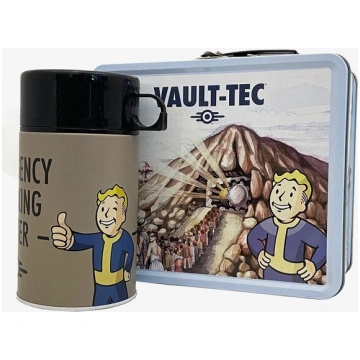 Fallout Clean Vault-Tec Lunchbox & Flask