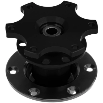 Steering Wheel Quick Release Hub Black JR.SPEC JR-
