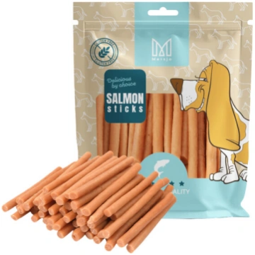 Cienasts suņiem - Mersjo laša kabanos desiņas 500g