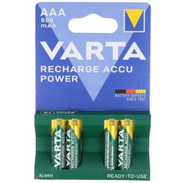Re-battery: Ni-MH | AAA,R3 | 1.2V | 800mAh | LONGL