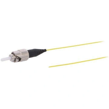 Optic fiber pigtail; ST/UPC; 2m; 900um; yellow; Øc