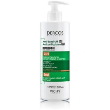 Vichy Dercos pretblaugznu 2 vienā šampūns + kondic