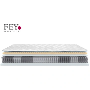 Matracis FEY Noble TFK 300, 90x200 cm, ciets (H3)