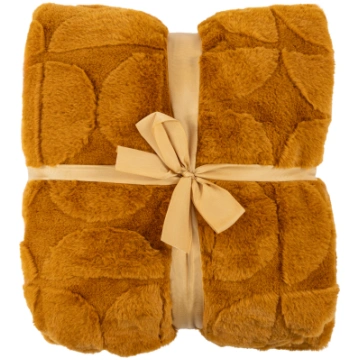 DOMOLETTI Pledi Domoletti Jacquard Mustard, sinepj