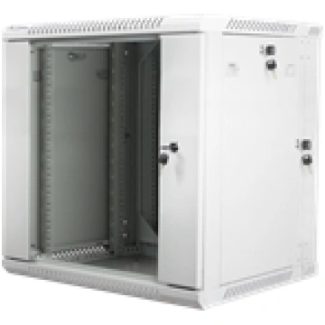 LANBERG 19" Double-Section Wall-Mount Rack Cabinet