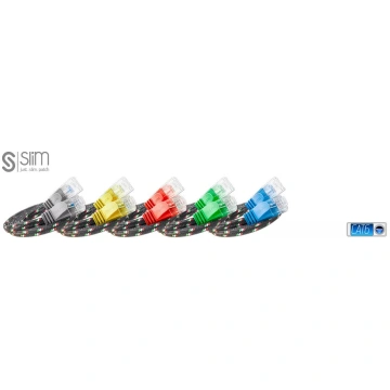 Patchcord SLIM Tough UTP tīkla kabelis Sarkans 5 m