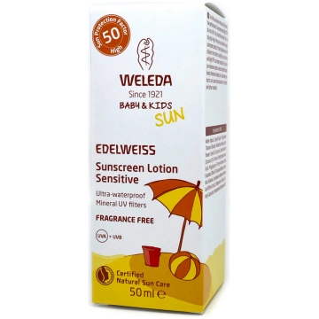 Weleda Dabisks pretsaules krēms ar SPF 50 zīdaiņie
