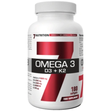 Omega 3 D3 + K2 7Nutrition 180 softgels