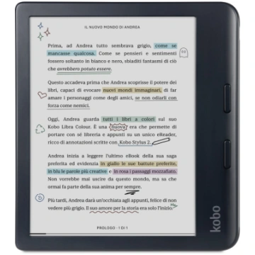 Rakuten Kobo Libra Colour e-book reader Touchscree