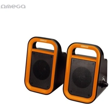 Omega OG119BO Stereo Multimedia Desktop Speakers, 