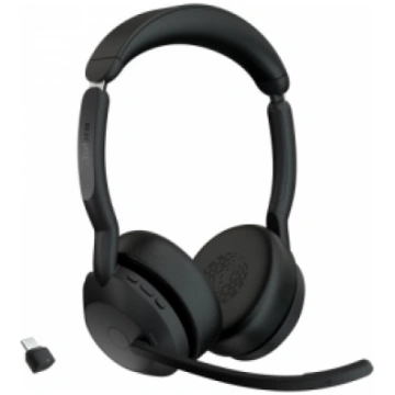 Jabra Evolve2 55 UC Stereo Link390c Bezvadu Austiņ