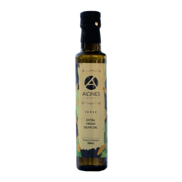Extra Virgin olīveļļa Sense stikla pudele 500ml AE