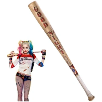 Harley Quinn Suicide Squad beisbola nūja 82Cm