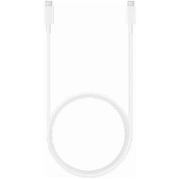 SAMSUNG Kabelis Samsung Type-C - Type-C 5A Balts