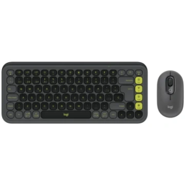 Logitech Klaviatūra + Pele Logitech POP ICON COMBO