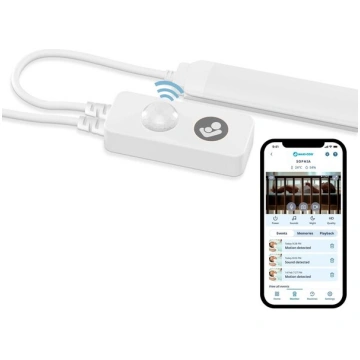 Bērnu gultiņas gaisma Maxi-Cosi Glow WiFi, kustību