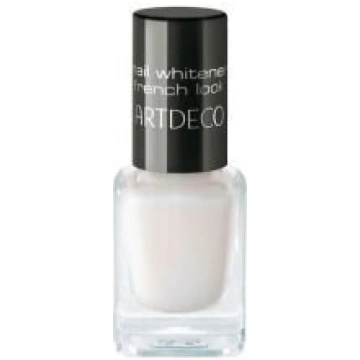 Balinošā laka franču manikīram Artdeco Nail Whiten