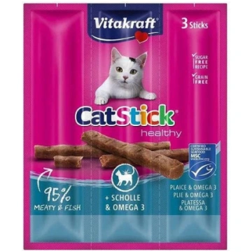 Kārumi kaķiem Vitakraft Cat Stick mini Scholle & O